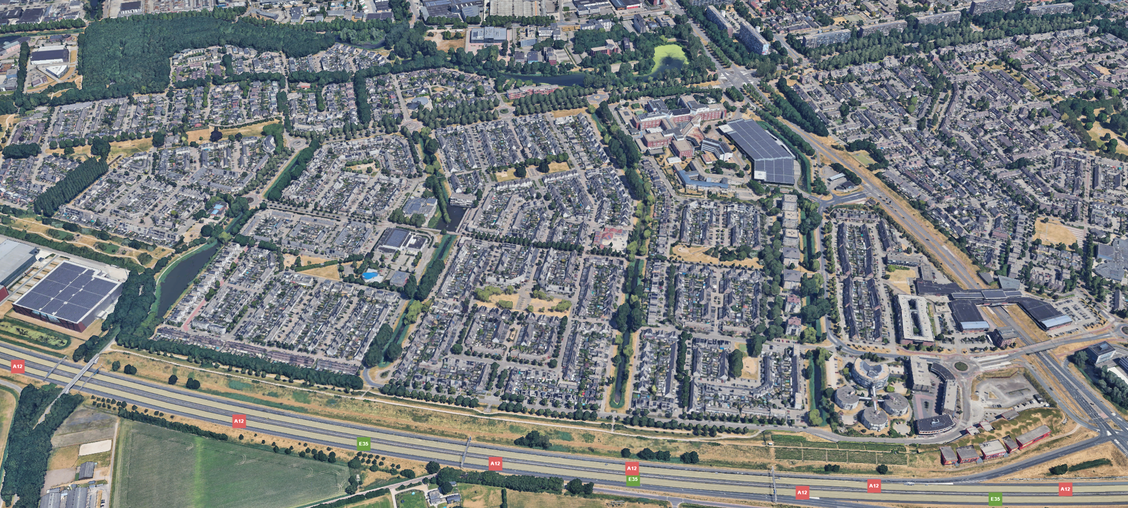 Wijk Rietkampen in Ede